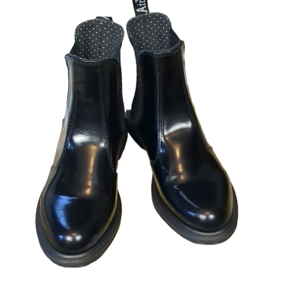 Dr. Martens Shoes - DR. Martens air wair black rain boots size 9